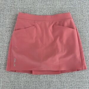 Polo Ralph Lauren RLX Girls Small (7) Pink Skort